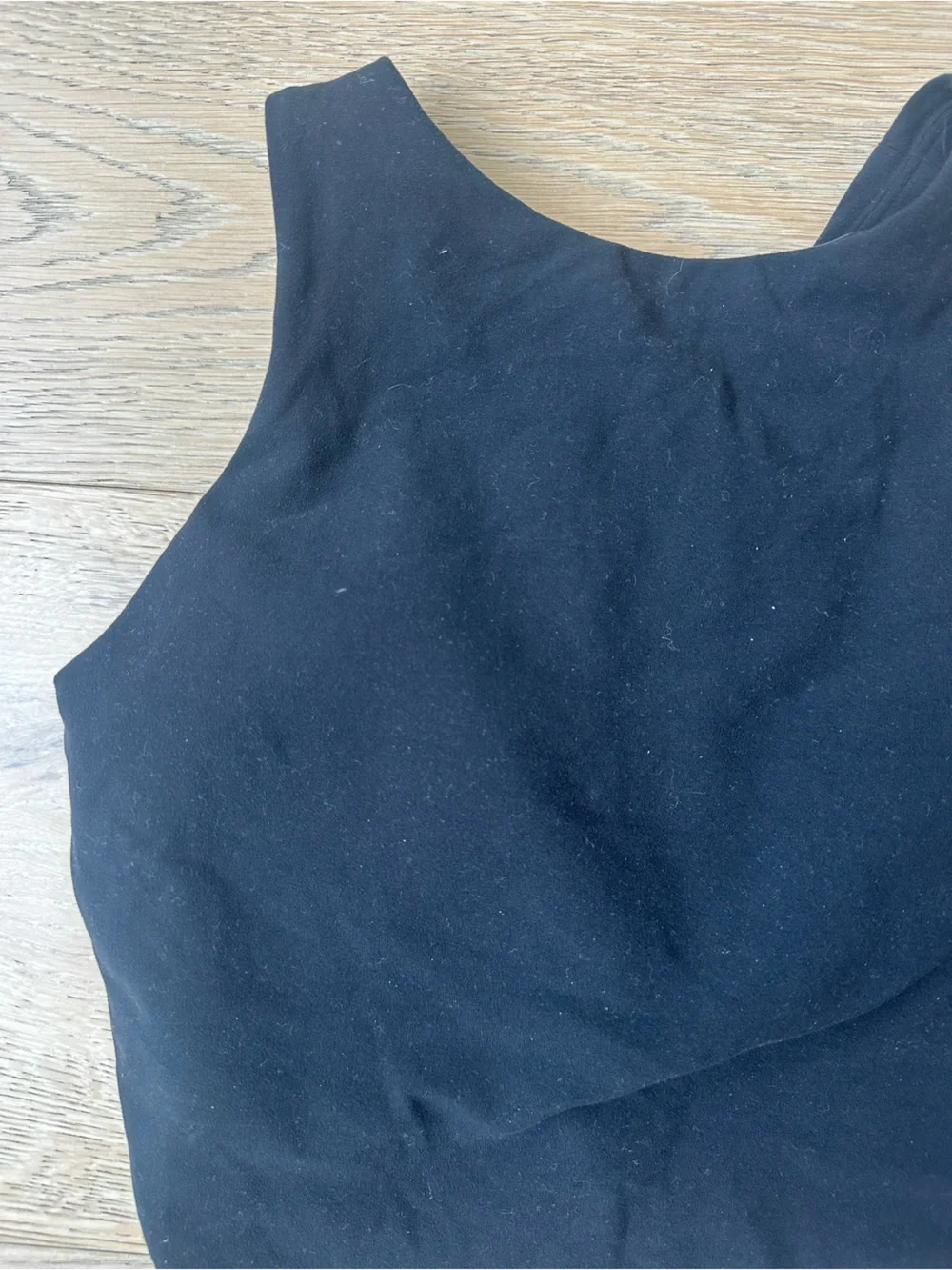 Athleta Conscious Crop Bra Black XS